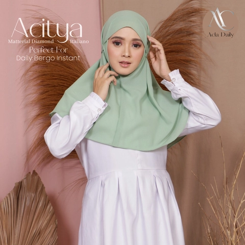 Acla Daily - Jilbab Acitya Bergo Instan Tali Diamond Italiano
