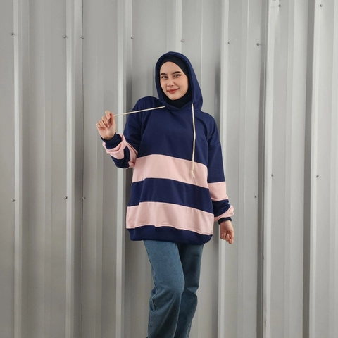 Mirani - Chibi Blaster XXL - Sweater Oversize Wanita Murah Kekinian Korean Style