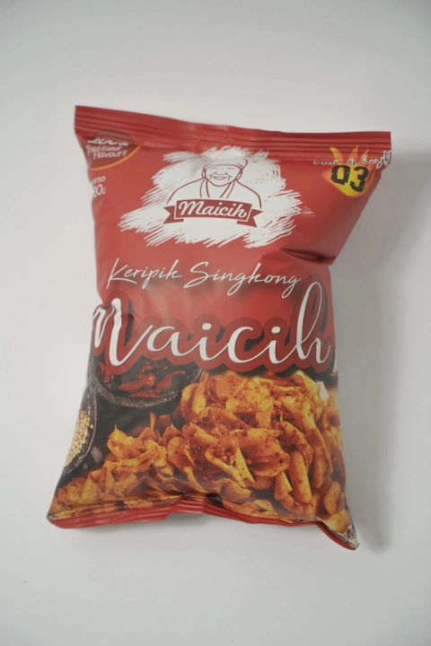 Maicih - Keripik Singkong Pedas Maicih Level 3 Kemasan 100gr