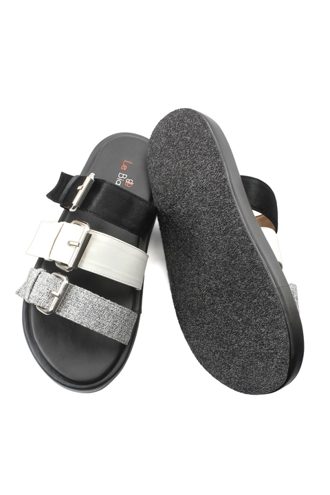 Lebianca - Lebianca TW 11-02 Sandal Wanita hitam sendal