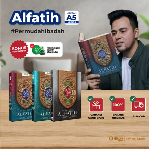 Alfatih Quran - AL - FATIH A5 Alquran Terjemah Perkata Tajwid Arab Tanpa Takwil