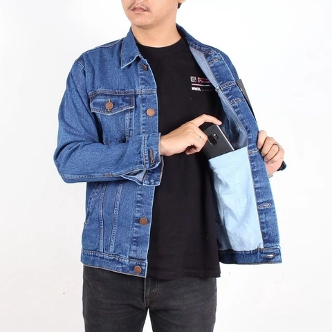 JAKET JEANS PRIA HARAKIRI STYLE JAKET PRIA JAKET COWOK JAKET DENNIM PRIA & JAKET JEANS