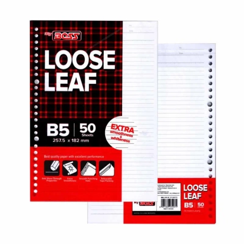 Bintang Terang ATK - Kertas Loose Leaf Big Boss B5 (isi 100 lembar/isi 50 lembar)
