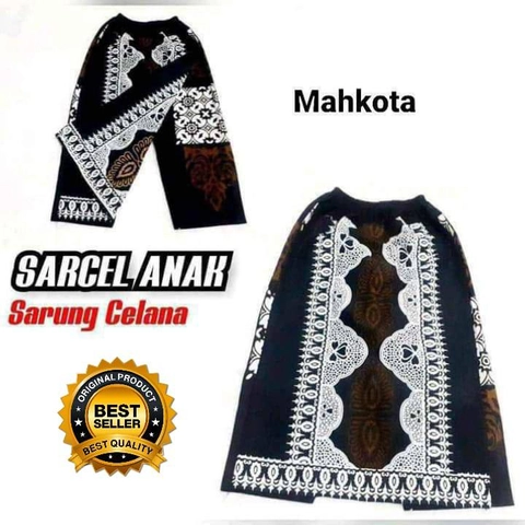 Batik Alfin - Sarcel anak sarung celana batik motif mahkota bagus banget nyaman di pakai