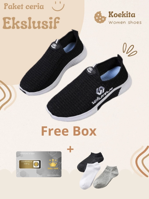 Koekita - Sepatu Slip On Wanita Korean WILUEM