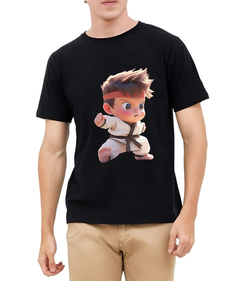 astro - Kaos Pria Gambar 3Dimensi Karate Kids