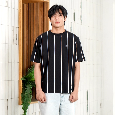MATSUDA APPAREL - MATSUDA Kaos Oversize Stripe Omitama