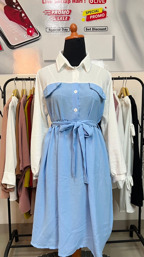 Sseolshop - Baju Wanita - Versa tunik wanita panjang