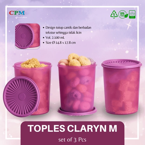Citra Prima Makmur - CPM Toples Claryn M Set Of 3 Pcs