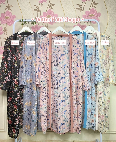 Milyarda Hijab - Long Outer Motif Chayra