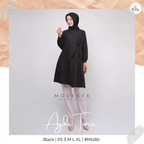 Modesee - Ayda Tunic Black