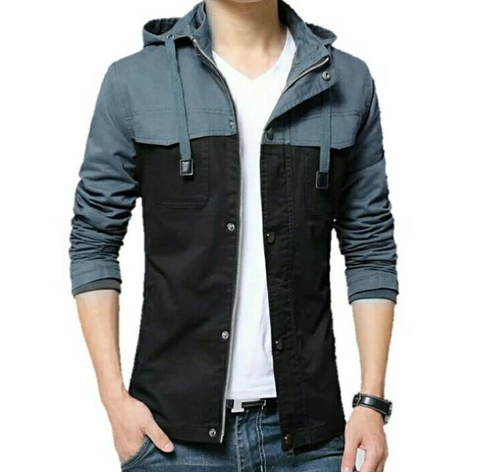 Bursanekashop - jaket parka korea / jaket semi parka combi / jaket parka japanese / jaket motor pria