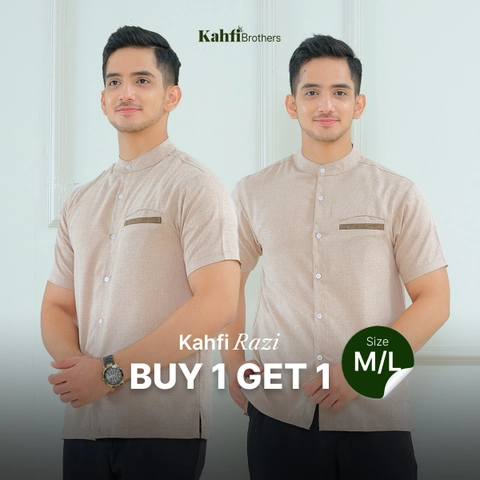B1G1 - Koko Pria Katun Madinah - RAZI Tortilla M/L