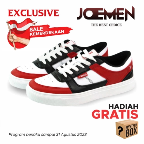 Joemen Official - PROMO KEMERDEKAAN Sepatu J 72 JOEMEN FREE KAOS KAKI Casual Pria Wanita Sepatu Sneakers Terbaru