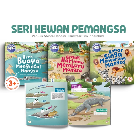 Gema Insani - 1 Set Seri Hewan pemangsa