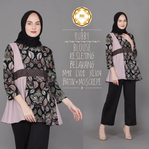 Batik Rubby Blouse Best Seller Original