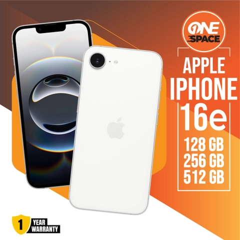 One Space - HP Apple Iphone 16e 128 256 512 GB Garansi Resmi iBox Indonesia