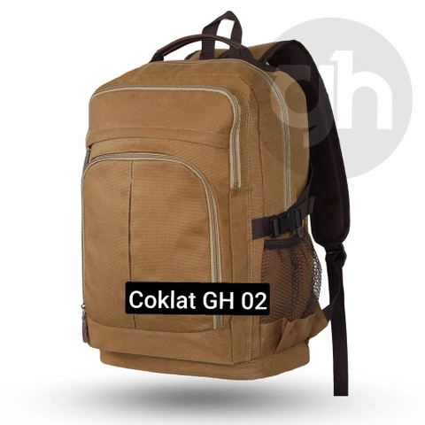 Tas Laptop/Tas Backpack/Tas Ransel Pria/Tas Kuliah/Tas SMA/Tas GH 02