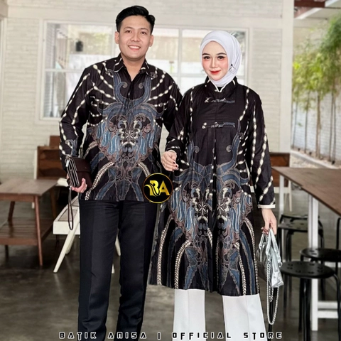 Batik Alfin - Baju atasan muslim kemejan dan Tunik model kekinian terbaru