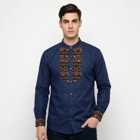 Kois Batik - Baju koko pria dewasa terbaru motif busur