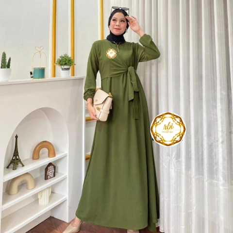 Rambe Batik Indonesia - Rambe Batik Indonesia - Gamis Anisa Busui Friendly Real Pict