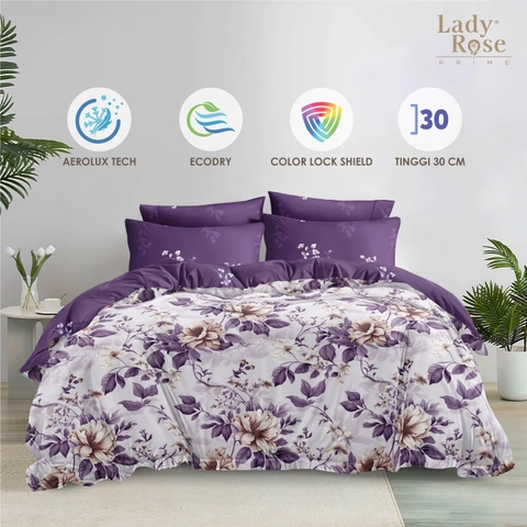 LADY ROSE OFFICIAL - Lady Rose Prime - Bed Cover Set Petunia