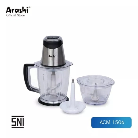 Andal Harmoni sejahtera - Arashi Chopper Machine ACM 1506 Penggiling Bumbu & Daging 1/5L 300 Watt
