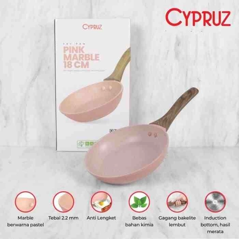 Cypruz - Colourful Marble Series Fry Pan 18 cm FP-0693