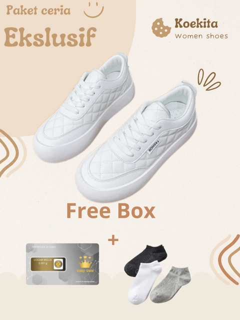 Koekita - Sepatu Kets Sneakers Wanita Korean Terbaru GM-004