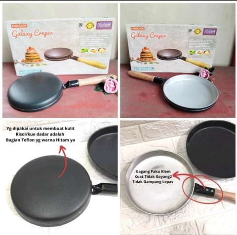 Galeripuko - Alat untuk membuat kulit lumpia / risol / dadar gulung / crepes
