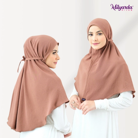 Milyarda Hijab - Bergo Airflow Ukuran M Bergo Tali Crinkle