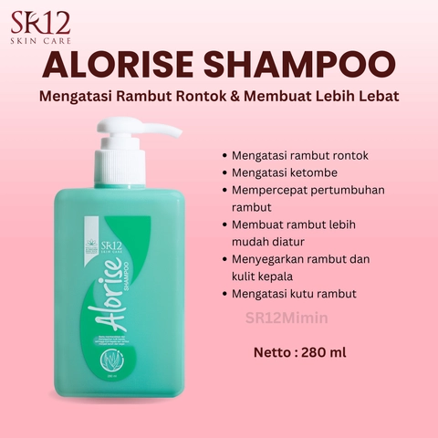 SR12 Alorise Shampoo Mengatasi Rambut Rontok 280ml