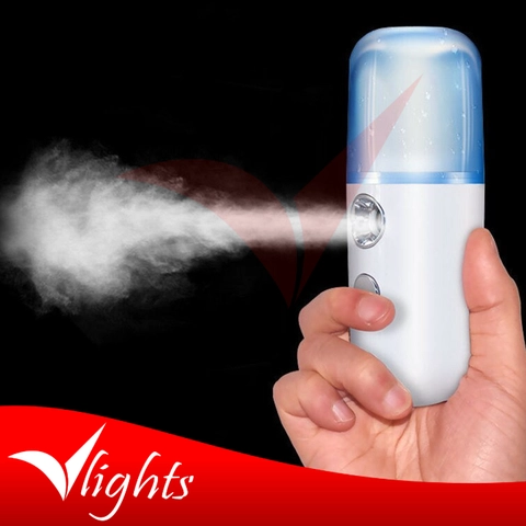 V Lights - Nano Mist Spray Portable Water Sprayer Pelembab Wajah 30ml