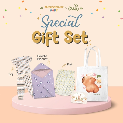 Kintakun Baby - KINTAKUN BABY x CUIT Special Gift Set Kado Lahiran Paket Lengkap Bayi Newborn