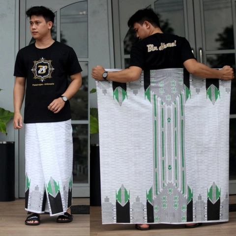 Kois Batik - SARUNG DEWASA BATIK PUTIH YYP banyak pilihan