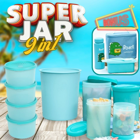 CPM Official - CPM PAKET SUPER JAR SET OF 9 IN 1 FREE TAS JENNIE KIDS