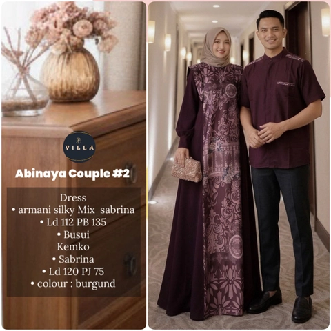Griya Busanaku Solo - Abinaya Couple #2 by Villa / Couple suami istri