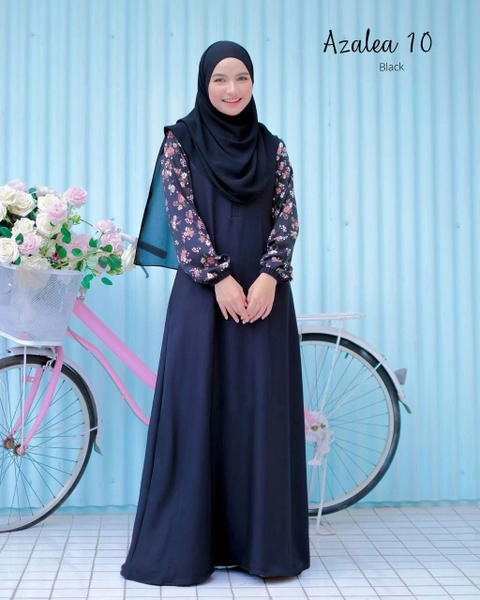 AIZANA MOSLEM FASHION - Gamis terbaru simpel elegan dan syari Azalea