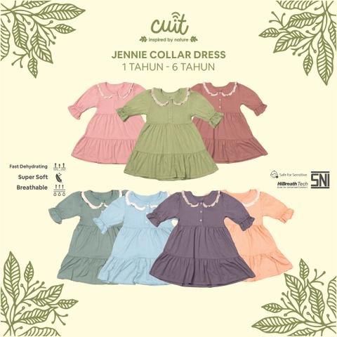 CUIT Baby 1 - 6 Tahun Jennie Collar Dress Toddler