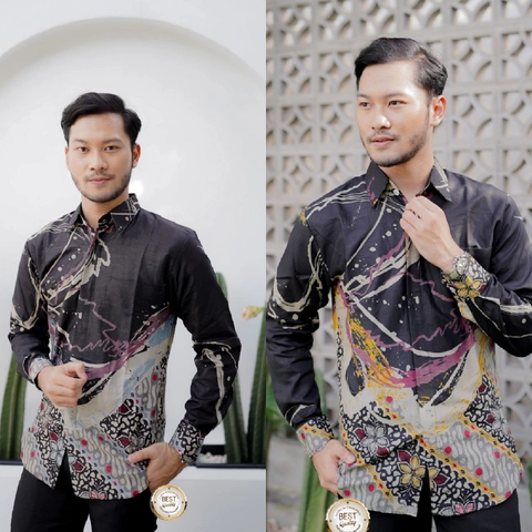 Kois Batik - Kemeja Batik slimfit Sangat Keren Sekali buat kerja atau santai