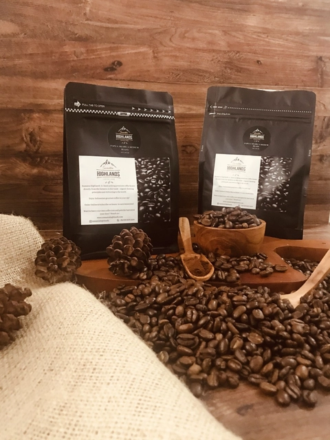 Sumatra Highlands - KOPI BUBUK PAPUA ARABICA MEDIUM ROASTED COFFEE POWDER/BIJI 1000 GR
