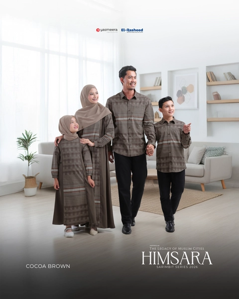 Yasmeera Official - SARIMBIT 2026 HIMSARA SERIES WARNA COCOA BROWN