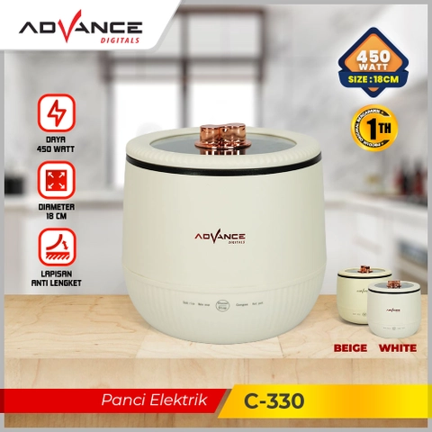 Advance Digitals Indonesia - Panci Listrik Serbaguna Advance C-330