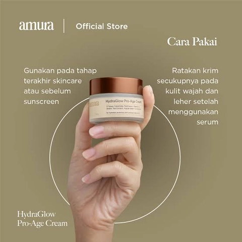 Reglow skincare - AMURA Hydra Glow PRO-AGE Day Cream30gr