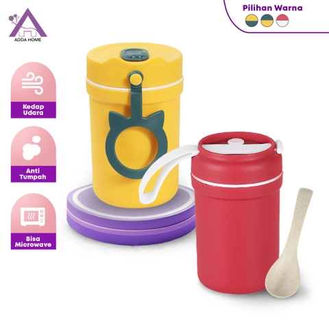 ADDA Home - Cangkir Sup Anti Tumpah Tahan Panas Soup Cup 330ml