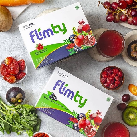Agency Herbal - flimty fiber serat diet 1bok 16 sashet
