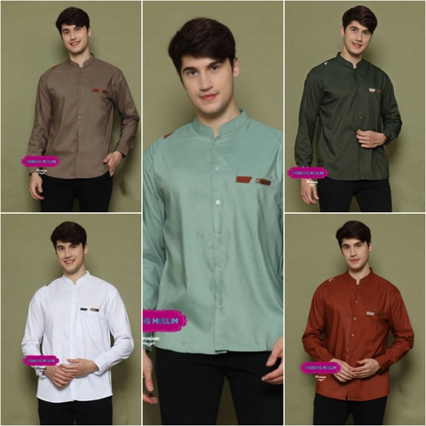Juragan Kurta - Baju Koko Pria Dewasa Lengan Panjang Motif raffa