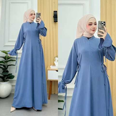 MEQA DAILY - MEQA DAILY - Yasmin Gamis Dress Wanita