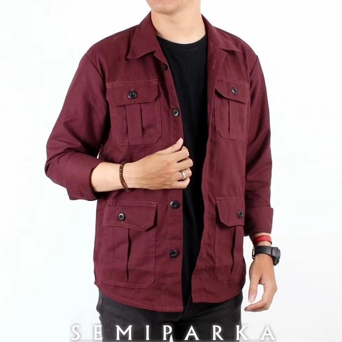 qayd - jaket semi parka