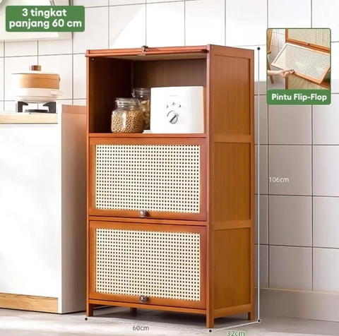 Rizki Electronics - Lemari kabinet dapur Rak Dapur